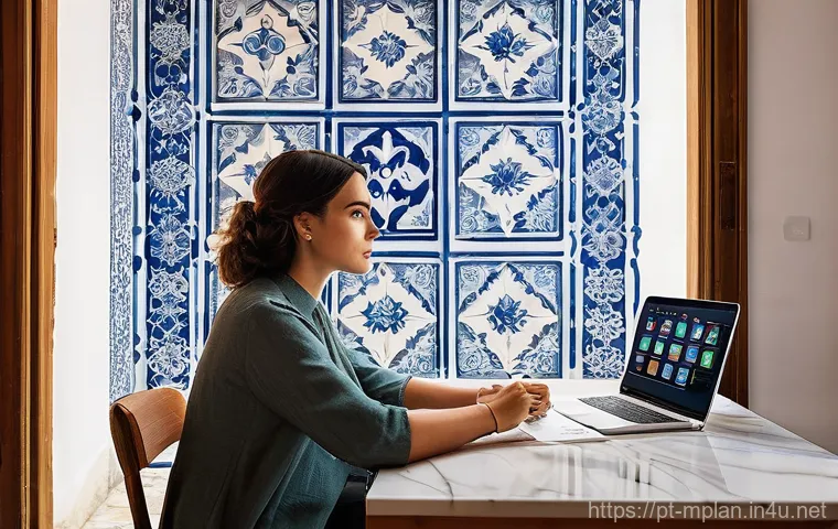 미디어 플래너의 광고 캠페인 기획 프로세스 - **Prompt:** A dynamic and futuristic depiction of a diverse team of Portuguese media planners in a m...