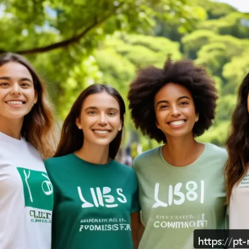 미디어 플래너 초보자를 위한 가이드 - A diverse group of young Brazilian women gathered in a vibrant urban park, engaging with natural cos...